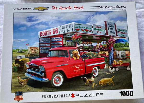 1000 Piece Puzzle ‘The Apache Truck’