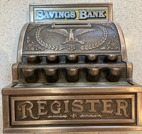 Collectible Savings Bank in the Shape of a Cash Register