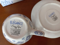 Porcelain Cup & Saucer - Easy Life Elegance Range