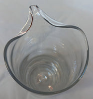 Handblown glass jug