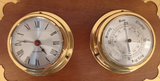 Vintage Weather Master Clock Set