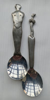 Carrol Boyes - Designer Pewter Serving Spoons