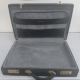 Black Executive Briefcase - Elephant Hide