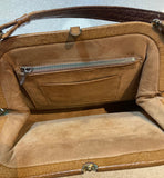 Ostrich Leather Vintage Handbag
