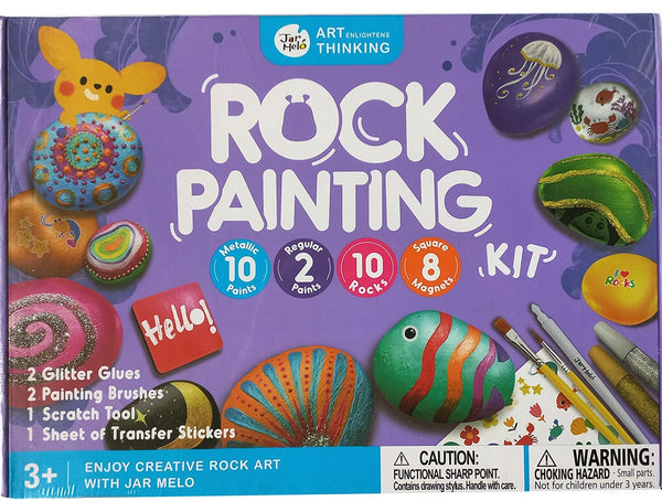 Jar Melo Rock Painting Gift Set