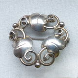 Vintage Sterling Silver Brooch - John Lauritzen