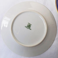 Four Small Vintage Plates - Bohemia China Czecho-Slovakia