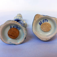 DELFT Blue Vintage Salt & Pepper Shakers