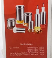 Stainless Steel Kitchen Canister Set