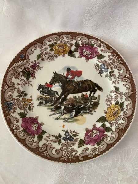 Bayreuth Plate with Horse Detail