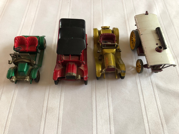 4 Models of Yesteryear Cars