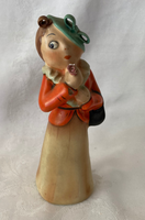 Czechoslovakian Figurine (tiny chip on the flower)