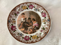 Bayreuth Plate with Children Detail