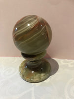 Marble Ball on Stand