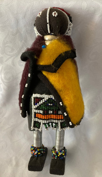 Ndebele Beaded Doll