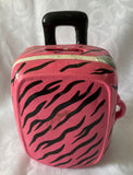 Pink Suitcase Money Box