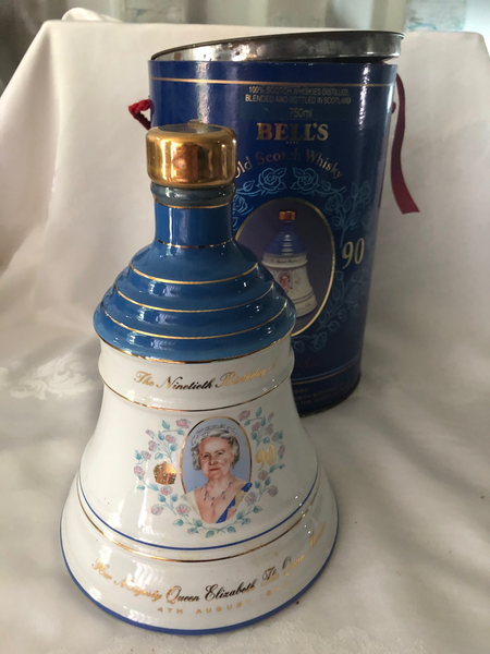 Bell's Decanter Commemorating the Queen Mother's 90th Birthday