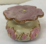 Crafted Pottery Flower Potpourri Holder