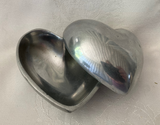 Heart Shaped Metal Trinket Dish