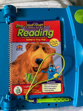 Leapfrog Reading Learning System with 5 Books, in its Case