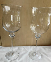 Pair of Glass Vases