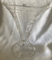 Stuart Crystal Vase with Clear Marking