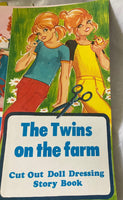 The Twins Cut-out Doll Books