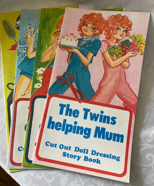 The Twins Cut-out Doll Books